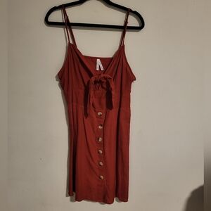 Women's Rust Colored Dress